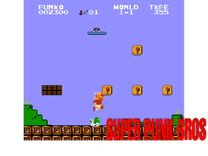 Super Punk Bros (SMB1 Hack) Cover